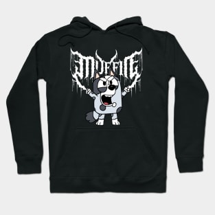 Bluey Muffin Metal Hoodie